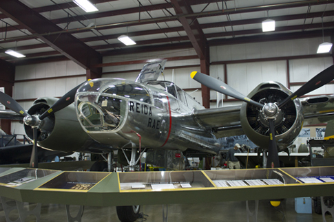 The restoration began in November, 2003 , then the plane was moved from the Restoration Hangar to the Military Hangar where the restoration was completed.