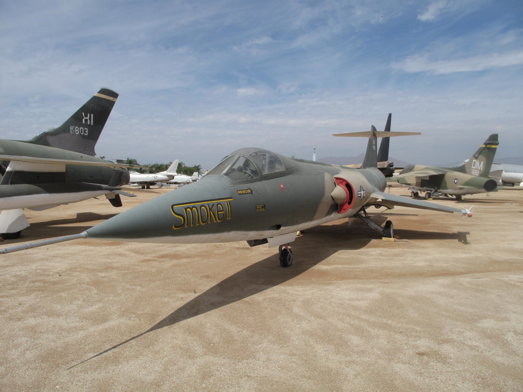 Yanks' newest acquisition, F-104 Starfighter, "Smoke II" (image credit: Yanks Air Museum)